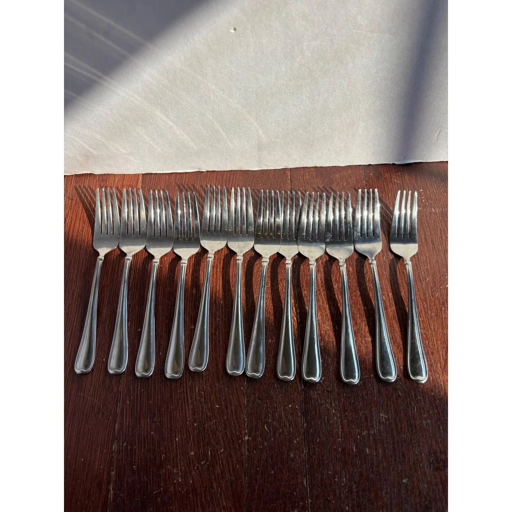 Cambridge Allure Sand Stainless Flatware Silverware Discontinued Set Mixed Lot